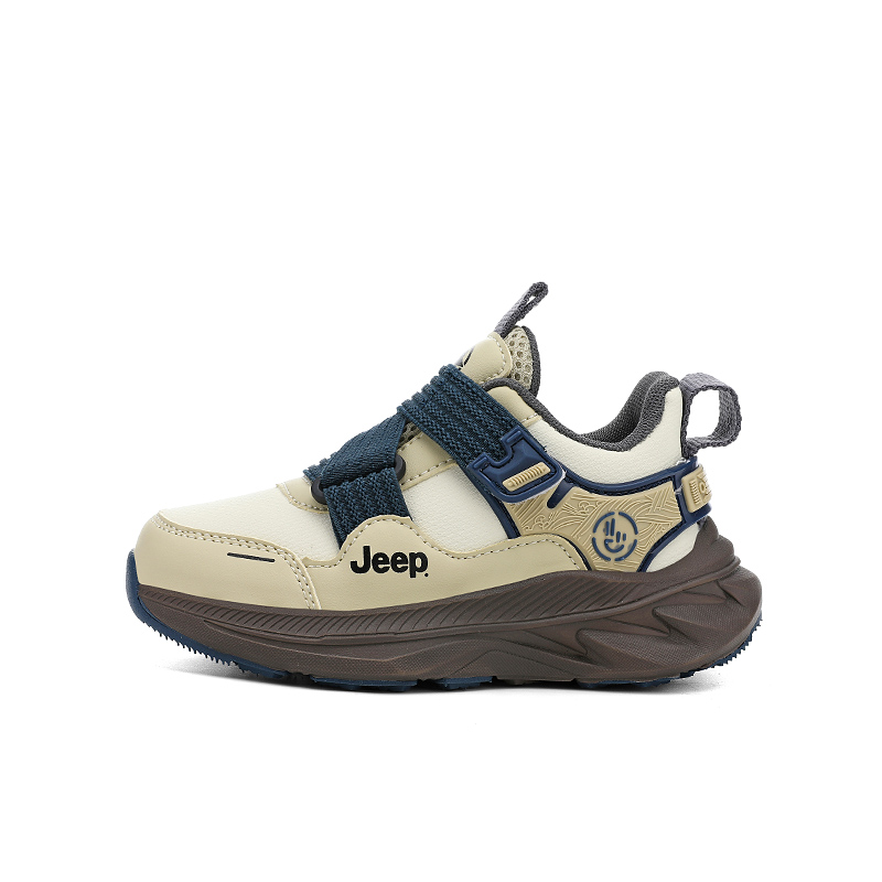Детские кроссовки Jeep (бежевые)