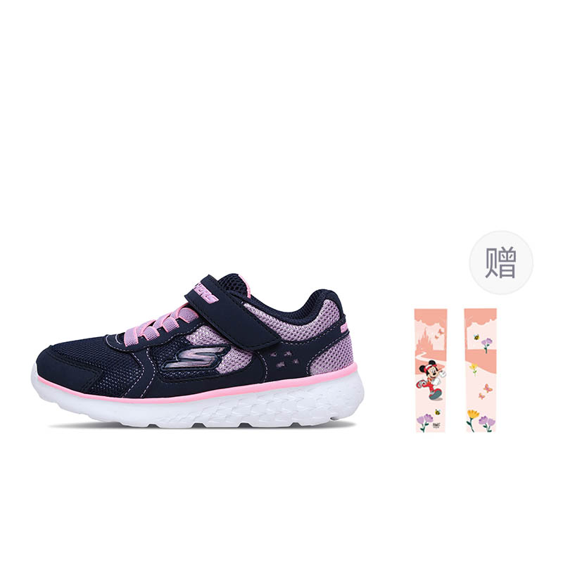 Детские кроссовки Skechers Go Run 400 Sparkle Sprinters (сине-фиолетовые) — фото 9