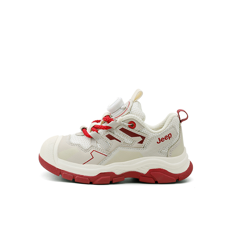 Кроссовки Jeep Kids Running Shoes (бежево-красные)