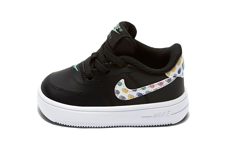 Кроссовки Nike Air Force 1 18 Print (черно-белые) — фото 4