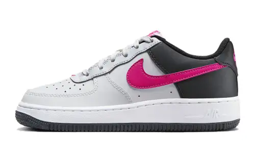 Nike Air Force 1 Leather Low top Skateboard Shoes Black White Unisex