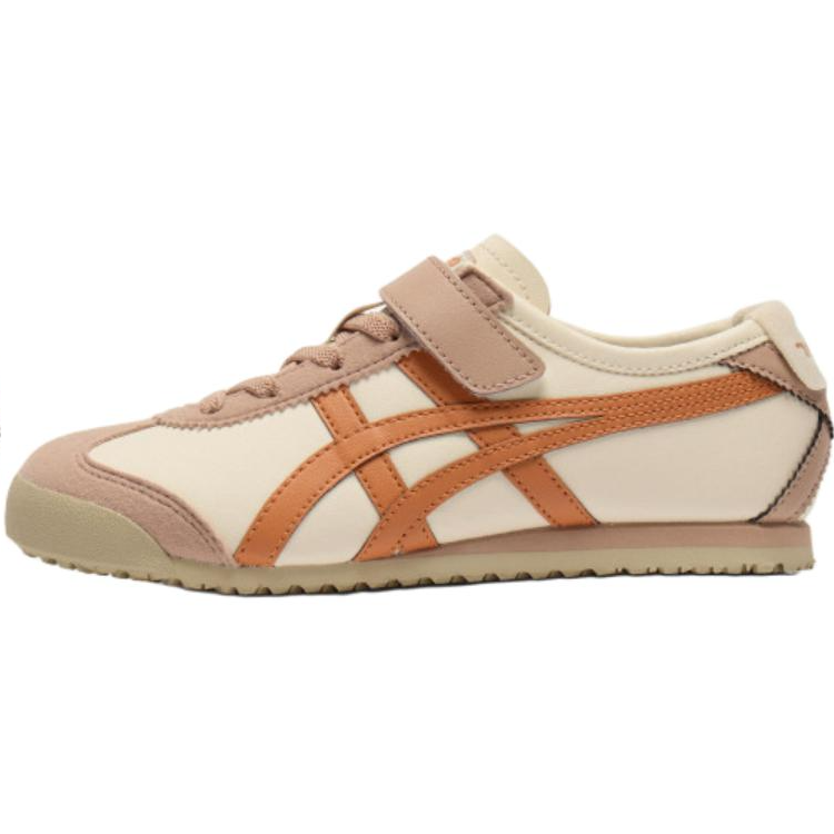 Детские кроссовки Onitsuka Tiger MEXICO 66 KIDS (бежевые)