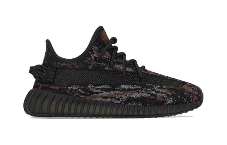 Детские кроссовки adidas Yeezy Boost 350 V2 MX Rock (черные) — фото 4
