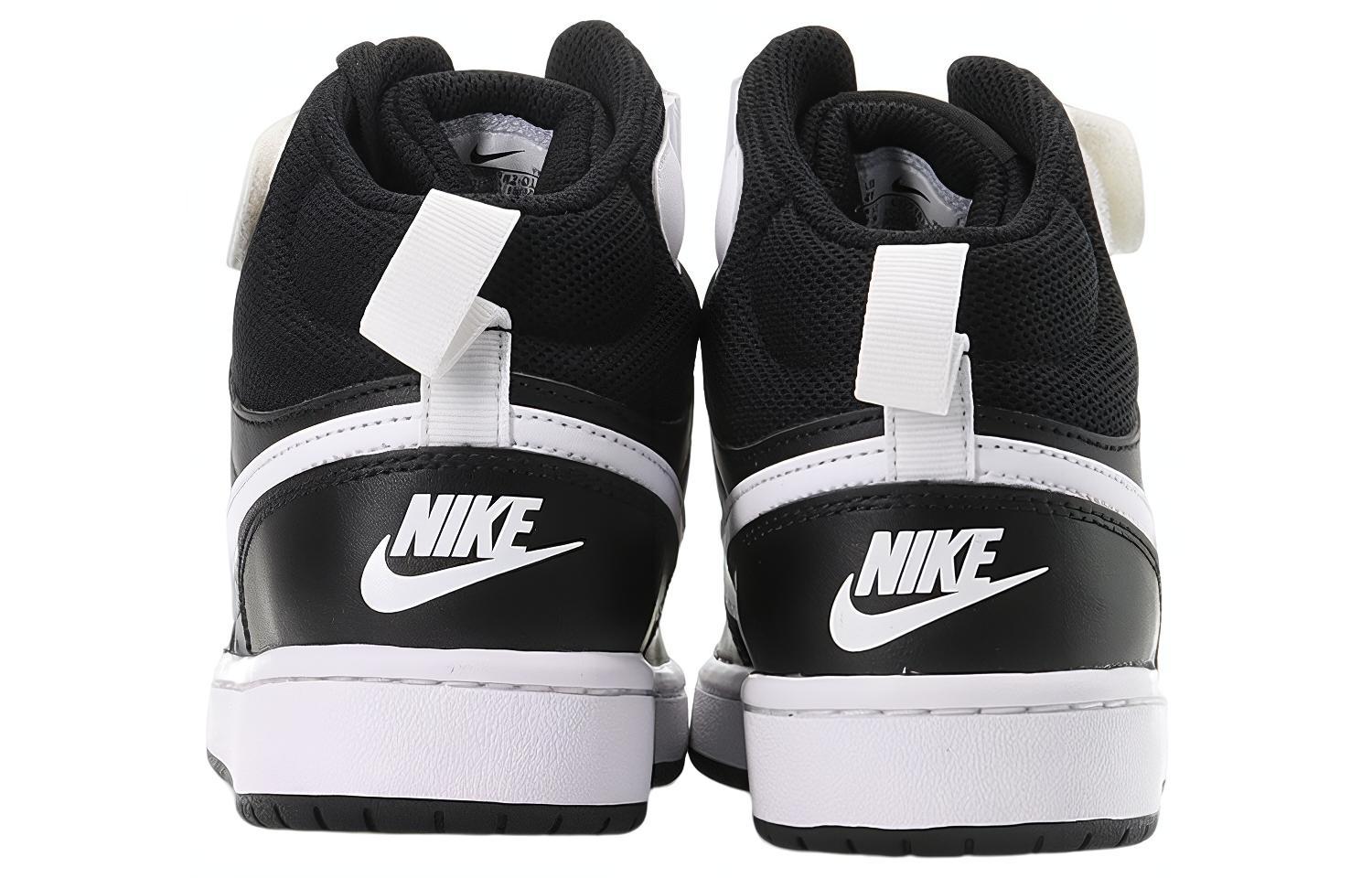 Кеды Nike NikeMid 2 GS (черно-белые) — фото 7