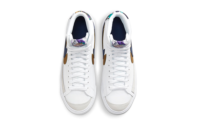Кеды Nike NikeBlazer 77 SE GS (черно-белые) — фото 6