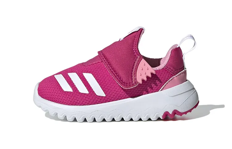 Adidas Suru365 Slip on Abrasion Resistant Breathable Low top Toddler Shoes Pink Infant And Toddler