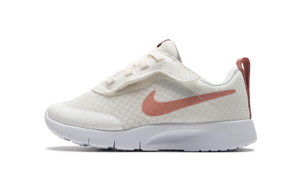 Nike Tanjun EasyOn EZ BTV Casual Shock Absorbing Low Top Toddler Shoes White Red Infant and Toddler
