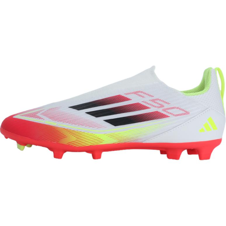 Детские бутсы adidas F50 League LL FG/MG (бело-красные)