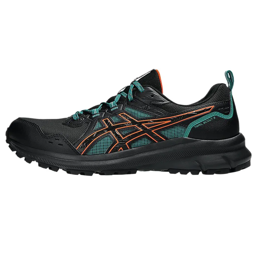 ASICS Trail Scout 3 Low top Casual Running Shoes Men's Black