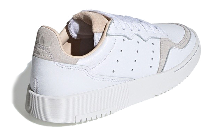 Кеды adidas originals Super Court (бело-коричневые) — Белый / коричневый — фото 5