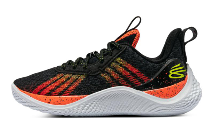 Кроссовки Under Armour Under Armour CURRY 10 10 (черно-оранжевые)