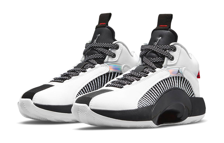 Кроссовки Jordan Air Jordan 35 GS (белые) — фото 3