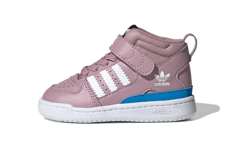 Детские кроссовки adidas originals Forum (розовый / синий)