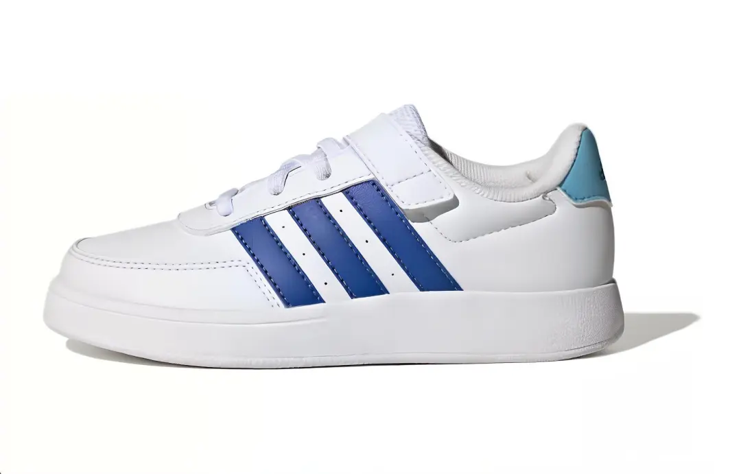 Adidas Neo Breaknet Low top Kids' Skateboarding Shoes White Blue Kids'