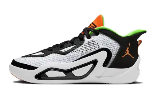 Jordan Tatum 1 Slip Resistant Abrasion Resistant Slip Resistant Abrasion Resistant Low top Basketball Shoes Black White