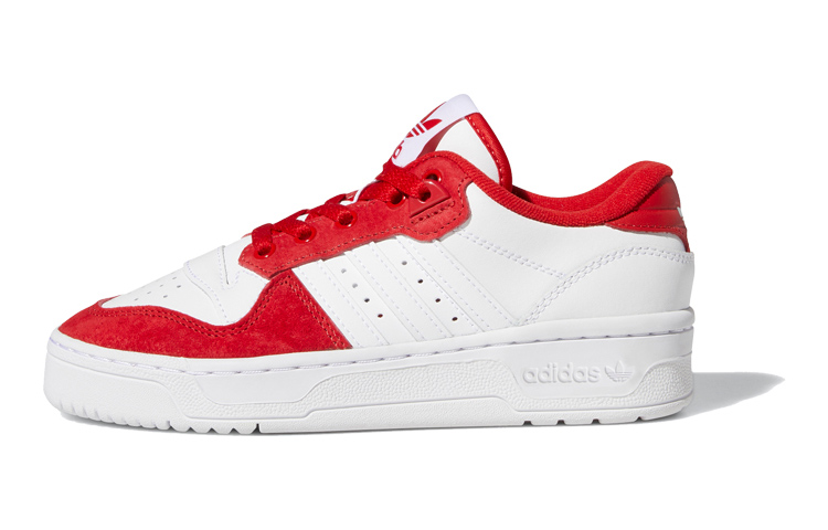 Кеды adidas originals Low J (бело-красные)