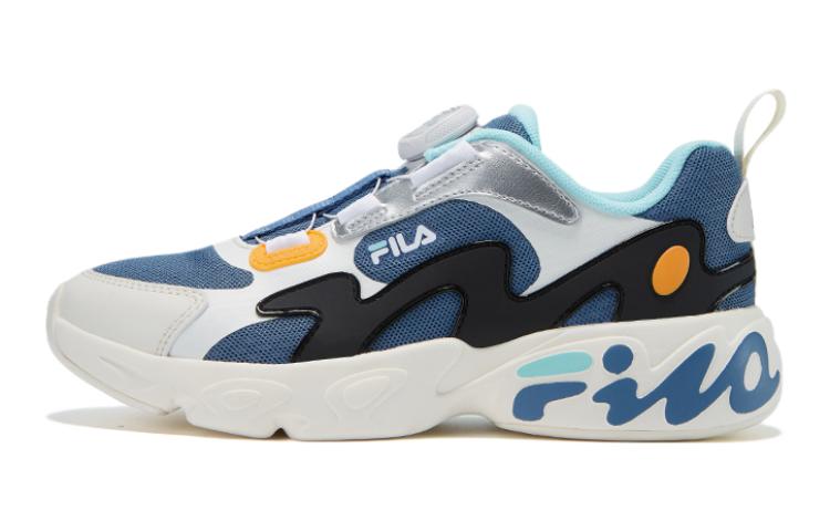 Детские кроссовки Fila KIDS (бело-зеленые)