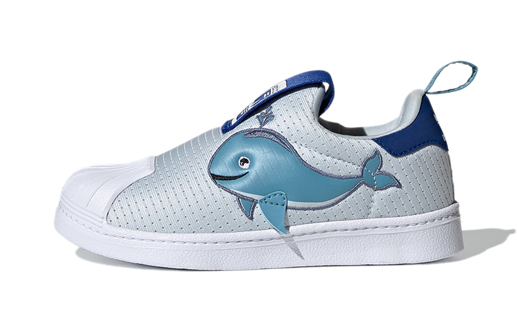 Кеды adidas originals SUPERSTAR 360 C Primeblue (бело-синие)