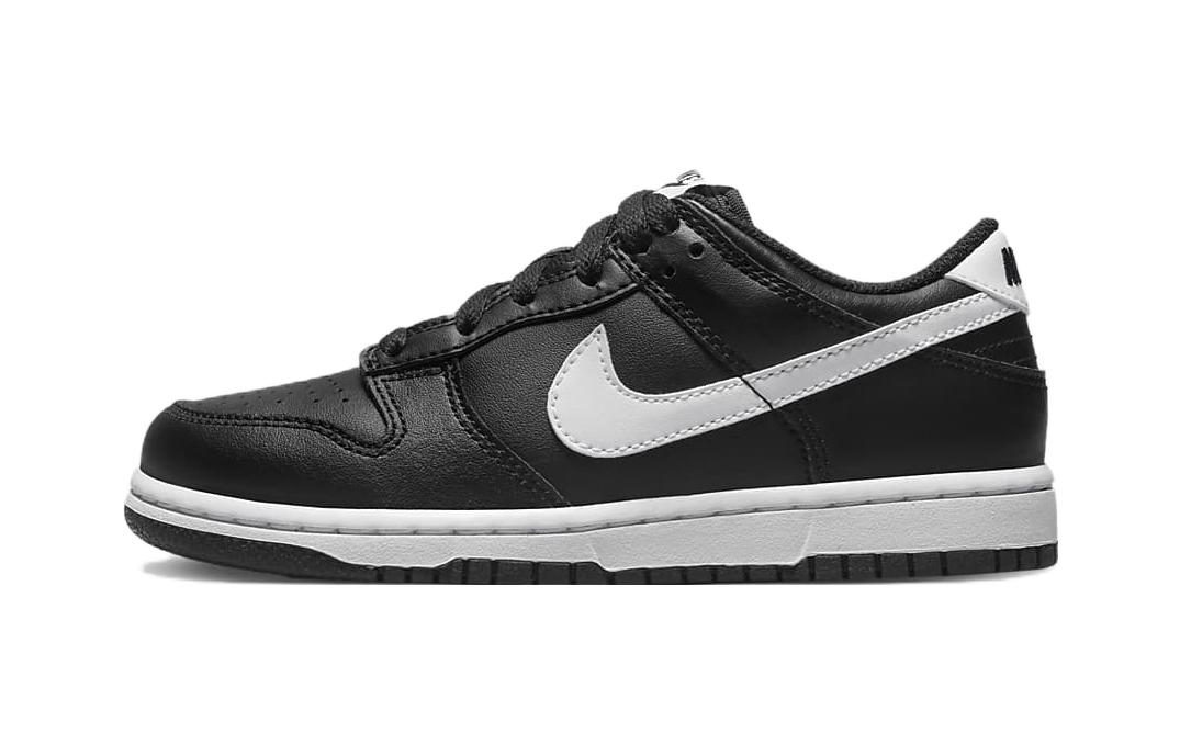Детские кроссовки Nike Dunk PS (черно-белые)