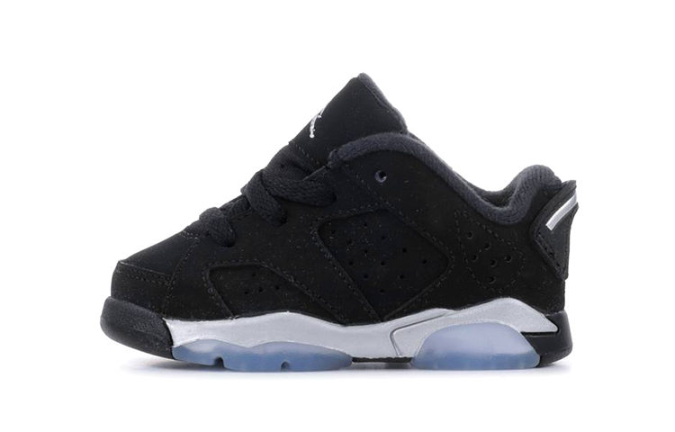 Детские кроссовки Jordan Air Jordan 6 Retro Low TD (черный)