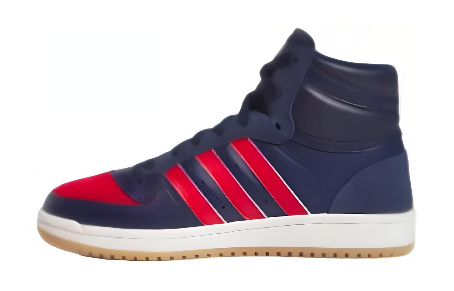 Кеды adidas Top Ten (сине-красные)