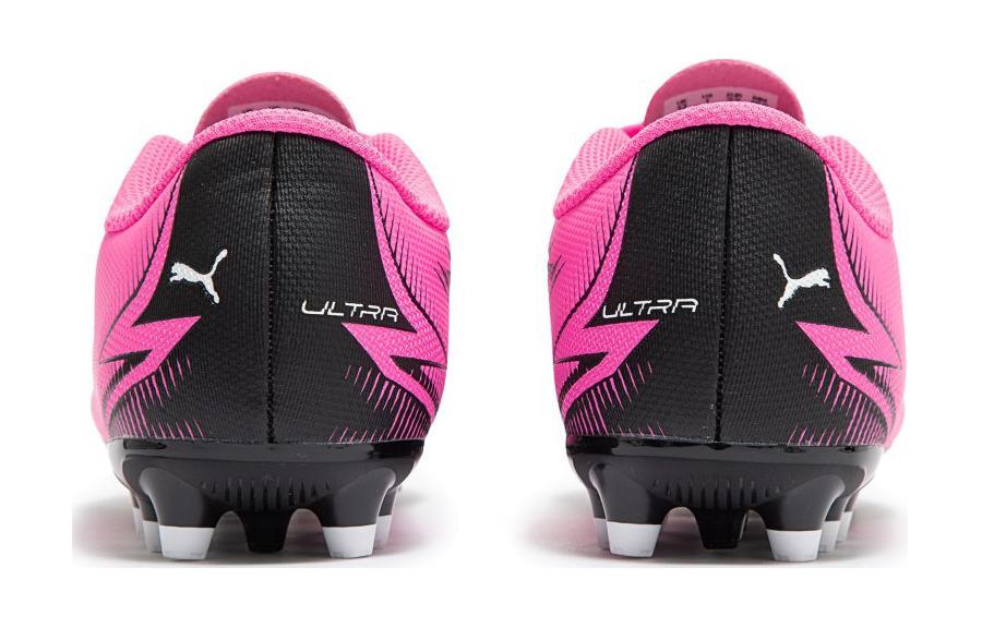 Детские бутсы PUMA Ultra Play MG JR (розово-черно-белый) — фото 9
