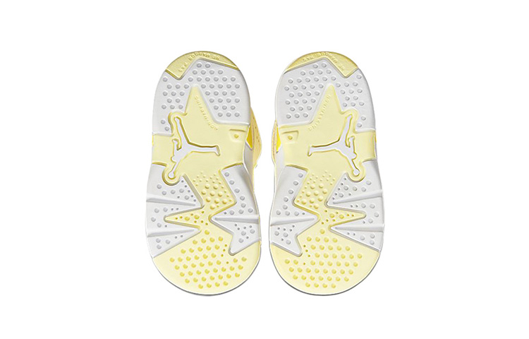 Кеды Jordan 6 Retro (желтый) — фото 6