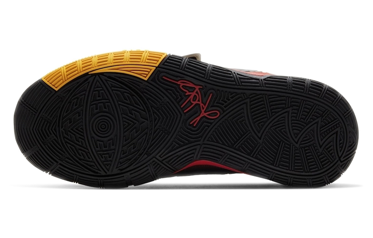 Баскетбольные кроссовки Nike NikeKyrie 6 "Bruce Lee" (черно-красный) — фото 8