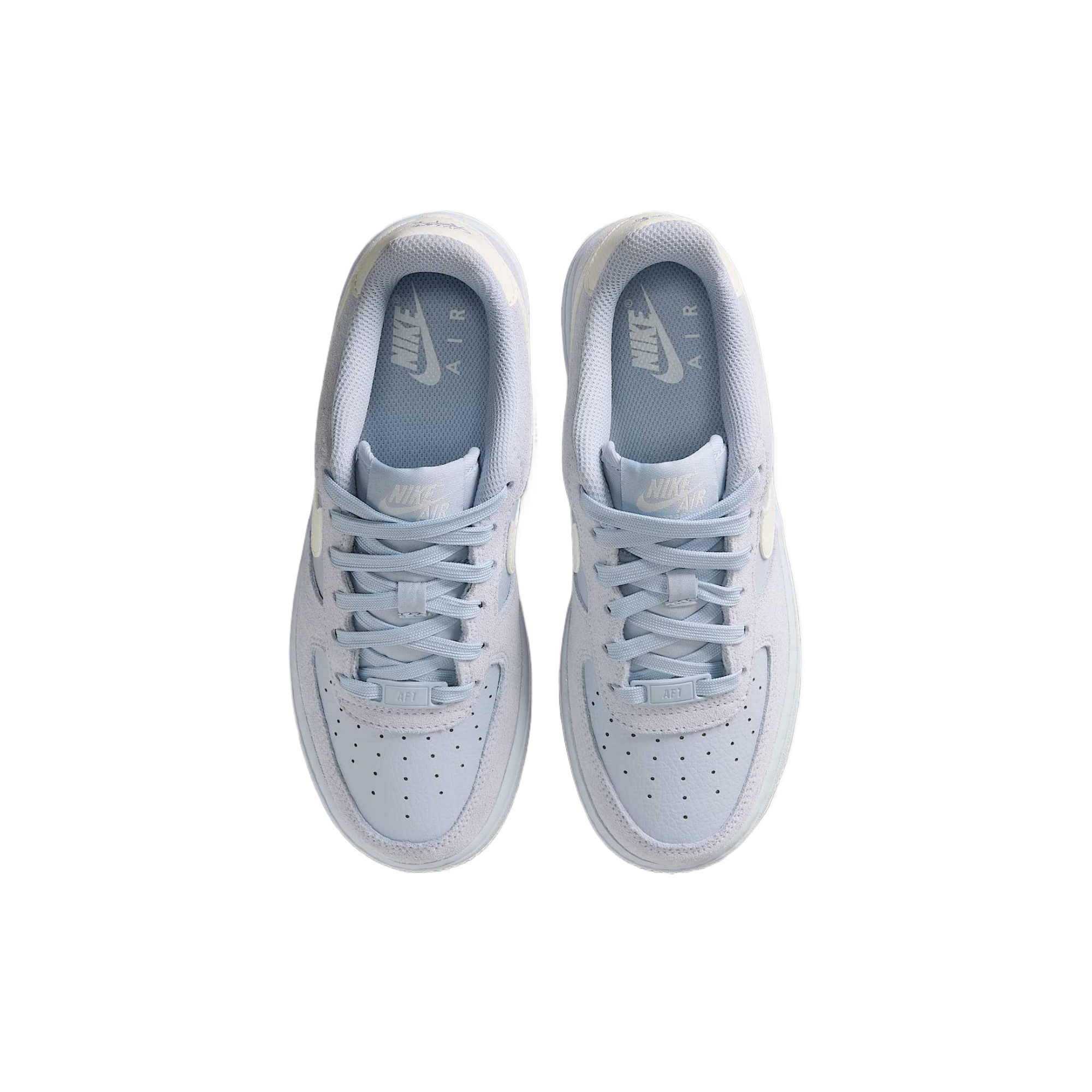 Кроссовки Nike Air Force 1 Lv8 2 (черно-белые) — 幻影/帆白 — фото 3