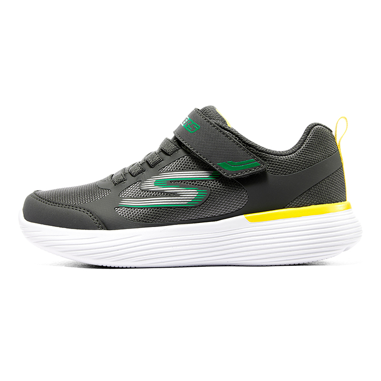 Кеды Skechers Go Run 400 V2 (серо-желтые)