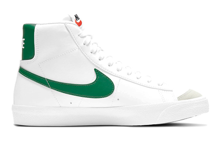 Кеды Nike Blazer Mid 77 (бело-зеленые) — фото 4