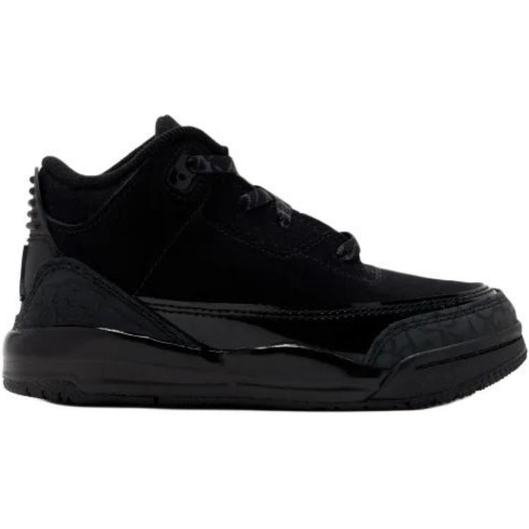 Кроссовки Jordan Air Jordan 3 Retro Black Cat (черный) — Чёрный — фото 4