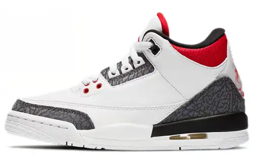 Jordan 3 Retro SE-T JP Fire Red Denim GS