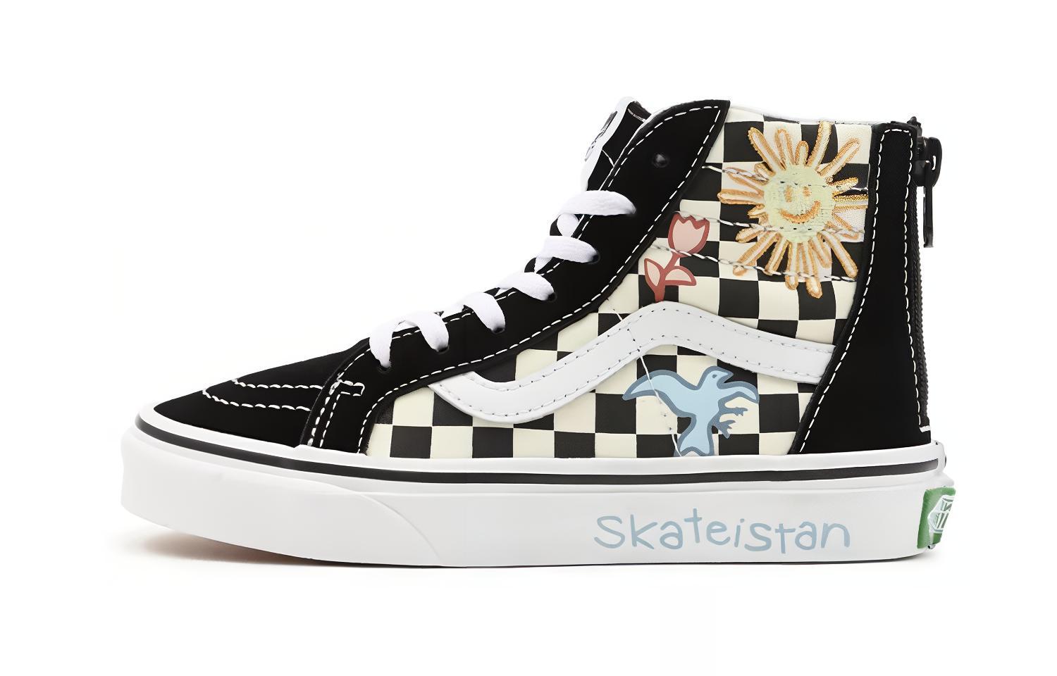 Кеды Vans Vans SK8 Zip (черно-белые)