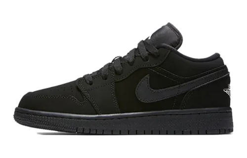 Jordan 1 Retro Low GS Triple Black