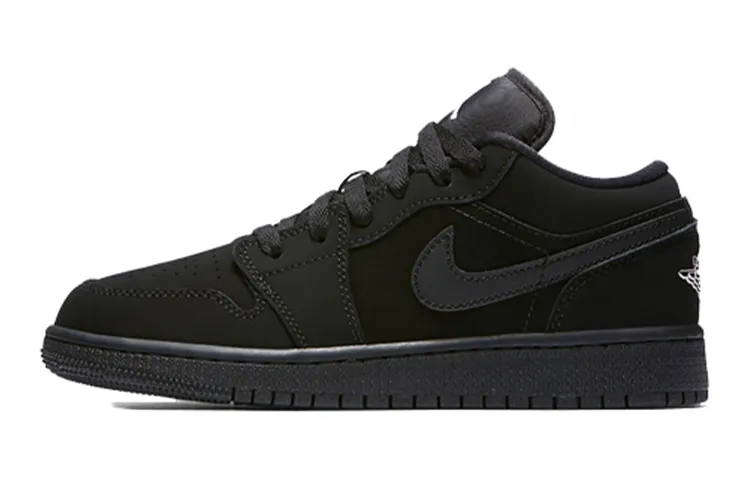 Jordan 1 Retro Low GS Triple Black