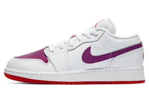 Jordan 1 Low GS White Berry