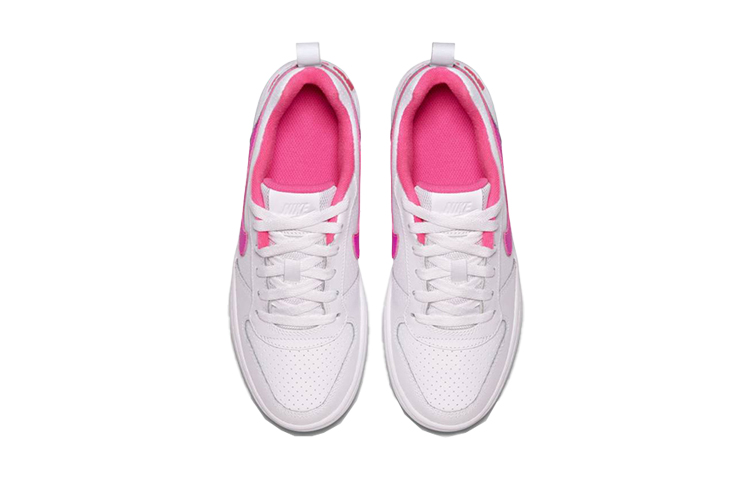 Кеды Nike NikeCourt Borough (бело-розовый) — фото 6