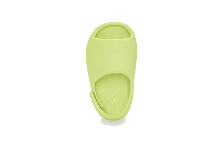 Детские кроксы adidas originals Yeezy Slide Glow Green (салатовые) — фото 6