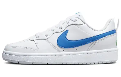 Nike Court Borough Low 2 'White Blue Green' GS