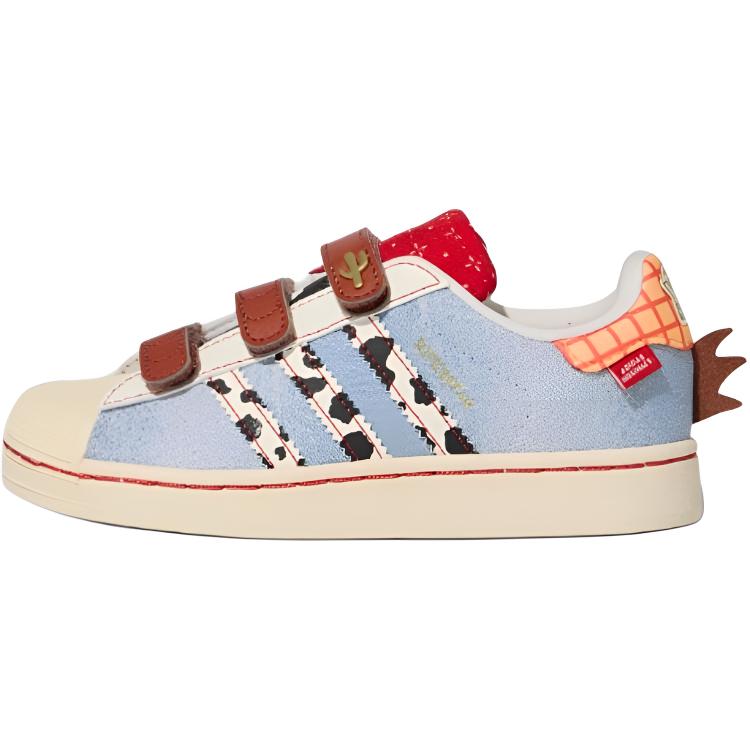 Детские кеды adidas × Disney Superstar 2 (синие)