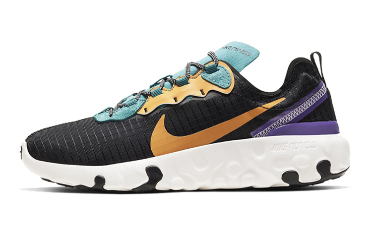 Унисекс кроссовки Nike React Element 55 (черные) — фото 1