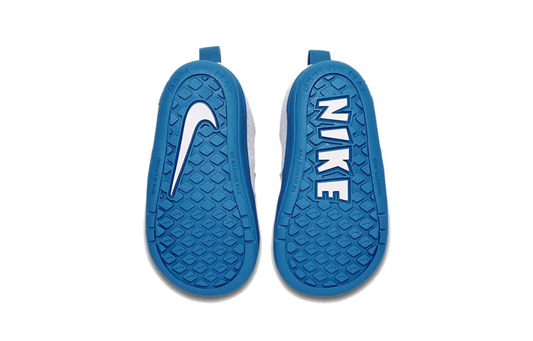 Детские кроссовки Nike Pico 5 (бело-синие) — 白色/浅清透蓝 — фото 6