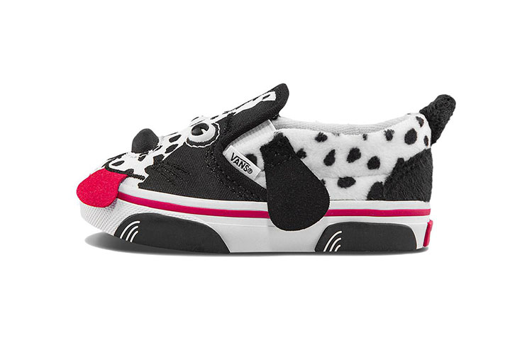 Детские кеды Vans (черно-белые)