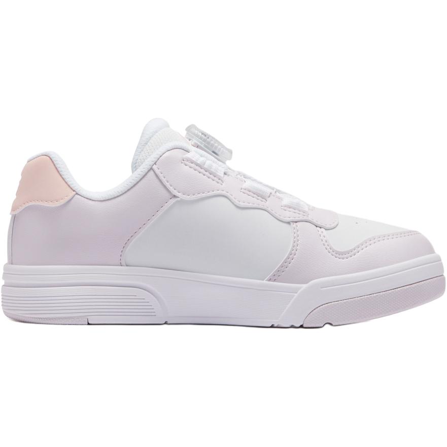 Детские кеды Fila KIDSHeritage-FHT WAVE / (бело-розовые) — 白/蚌珠粉 — фото 2