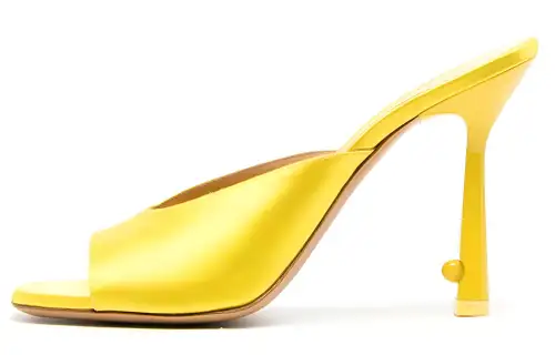 OFF WHITE Stylish Sandal 10cm Women's Yellow