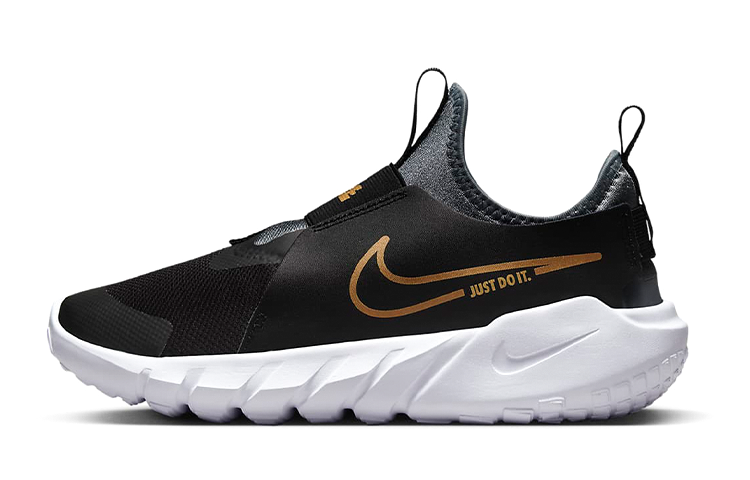 Кроссовки Nike Flex Runner 2 GS (черно-бронзовые)