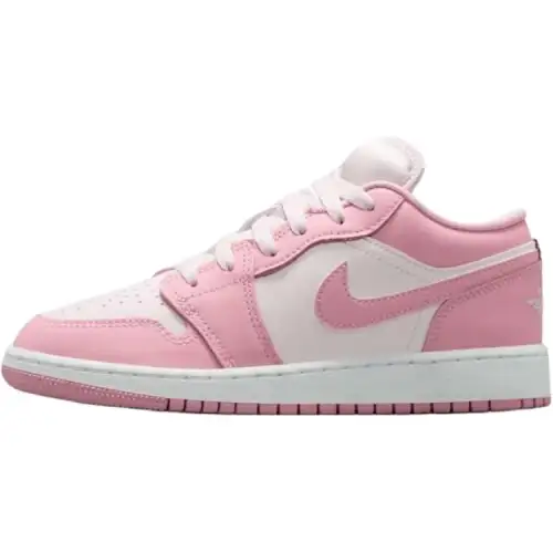 Jordan Air Jordan 1 Mid top Children's Basketball Shoes Pink Unisex