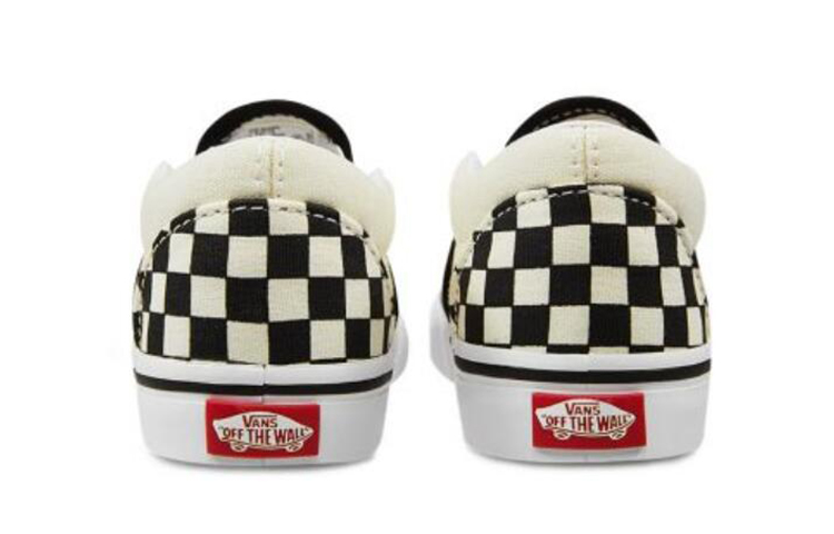Кеды Vans Slip-on (черно-белые) — фото 5