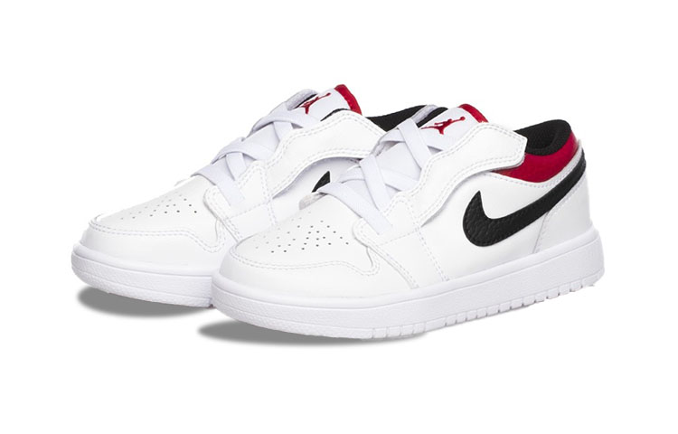 Детские кроссовки Jordan Air Jordan 1 Low ALT (бело-красно-черные) — фото 5